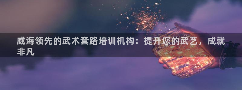 焦点娱乐公司的发展历程简介：威海领先的武术套路培训机构：提升