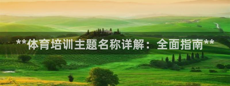 焦点娱乐有限公司怎么样：**体育培训主题名称详解：全