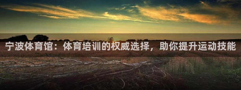 焦点娱乐下载手机版官网：宁波体育馆：体育培训的权威选