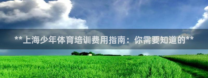 焦点娱乐平台注册账号安全吗：**上海少年体育培训费用